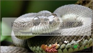 stages of snake blister disease