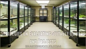 strategies on evaluating suitable owners and projects