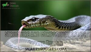 structure and composition of the forked tongue