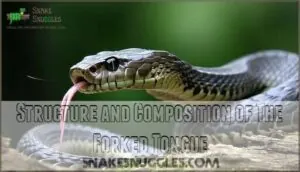 structure and composition of the forked tongue structure and composition of the forked tongue