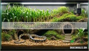 substrate options and depth