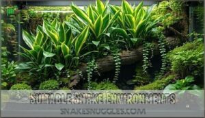 suitable snake environments