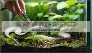 target training for snakes