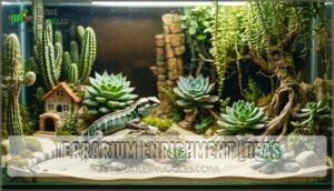 terrarium enrichment ideas