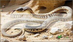 terrestrial snakes and their adaptations