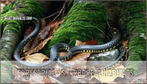 terrestrial vs. arboreal habitats