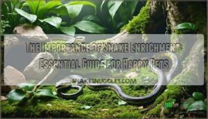 the importance of snake enrichment