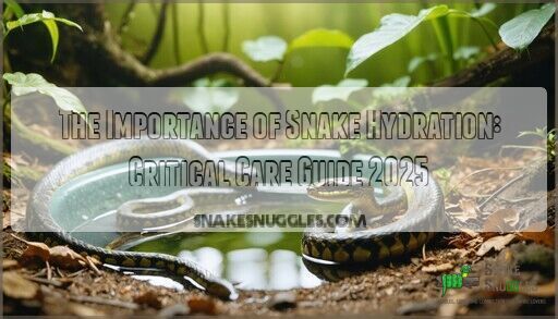 The Importance of Snake Hydration: Critical Care Guide 2025