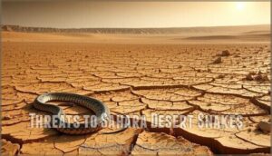 threats to sahara desert snakes