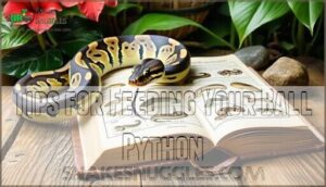 tips for feeding your ball python