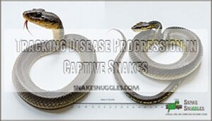 tracking disease progression in captive snakes