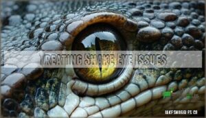 treating snake eye issues