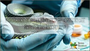 treatment and management of eastern rat snake skin infections
