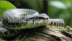 triggering the shedding process