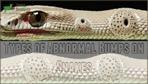 types of abnormal bumps on snakes types of abnormal bumps on snakes