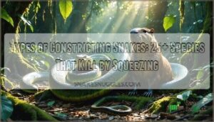 types of constricting snakes