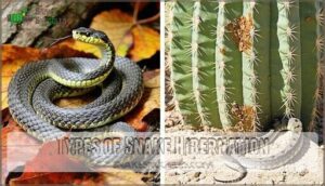 types of snake hibernation