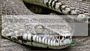 types of snake skin infection