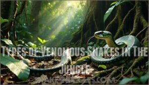 types of venomous snakes in the jungle