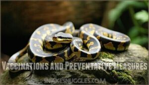 vaccinations and preventative measures