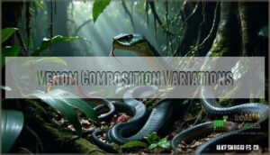 venom composition variations