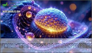 venom gene expression and transcription