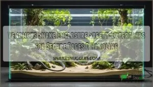 venomous snake enclosure safety venomous snake enclosure safety