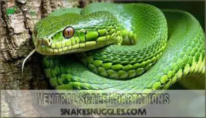 ventral scale adaptations