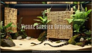 visual barrier options