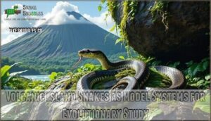 volcanic island snakes as model systems for evolutionary study