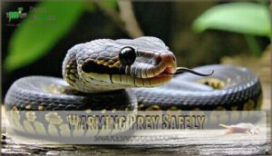 warming prey safely