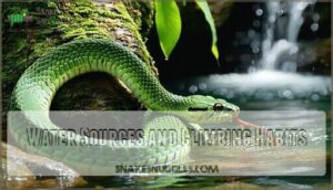water sources and climbing habits