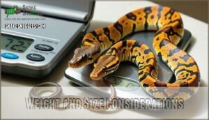 weight and size considerations