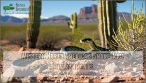 western north america's snake-rich environments