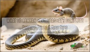 what do kenyan sand boas eat