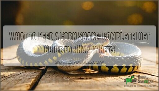 What to Feed a Corn Snake: Complete Diet Guide for Happy Pets