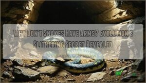 why dont snakes have arms