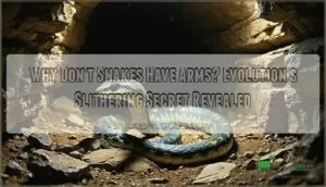 why dont snakes have arms why dont snakes have arms