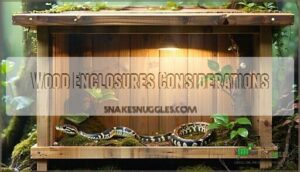 wood enclosures considerations