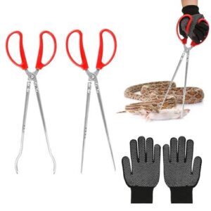 15 Inch Snake Feeding Tongs, B0DGX9YN22