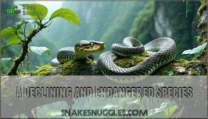a declining and endangered species
