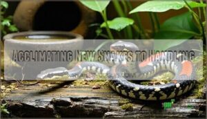 acclimating new snakes to handling