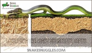 achieving the right substrate depth