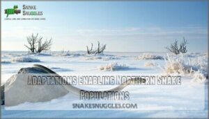 adaptations enabling northern snake populations