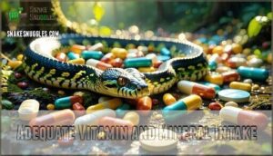 adequate vitamin and mineral intake