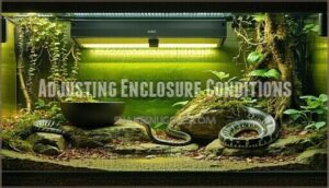 adjusting enclosure conditions