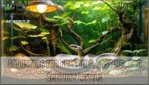 adjusting for breeding, fasting, and activity levels adjusting for breeding, fasting, and activity levels