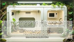 advantages of pvc and hdpe enclosures