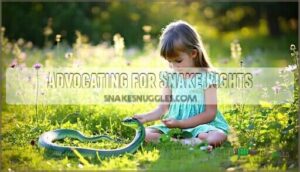 advocating for snake rights