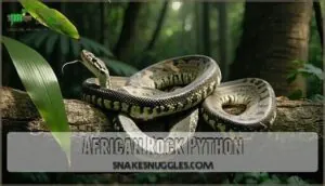 african rock python african rock python